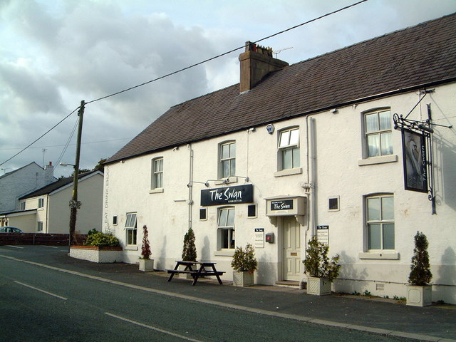 The Swan, Higher Kinnerton © Michael Campbell :: Geograph Britain and ...