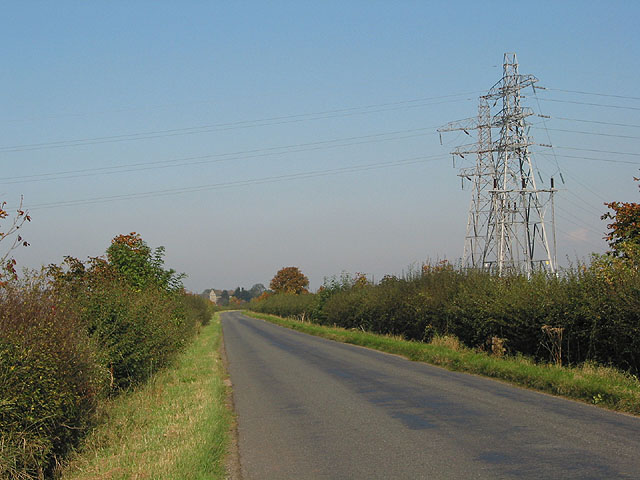 Power Lines South Of Boddington © Pauline E Cc By Sa20 Geograph Britain And Ireland 1717