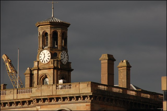 Clock tower, Belfast Harbour Office