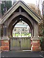 Lych gate, St Michaels & All Angels Church, Cherry Burton