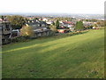 Footpath across the corner, Rastrick