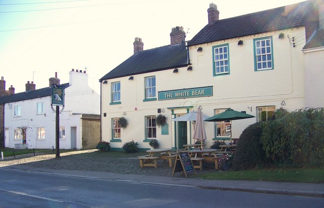 The White Bear, Stillington © Maigheach-gheal :: Geograph Britain and ...