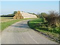 The Road to Glebe Farm Cottages