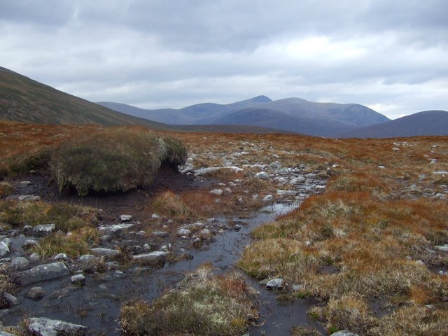 Fannichs from Meall Daimh