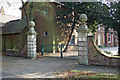 The Gate Piers of Frodingham Hall, Scunthorpe