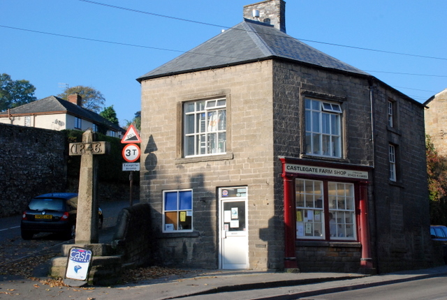 The Farm Shop Stoney Middleton © Roger Temple :: Geograph Britain and ...