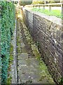 Private path to Holy Rood church, The Lawn, Swindon