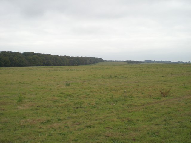 South east across Harpley Common from Peddars Way