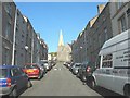 View up Thomas Street towards the Catholic Church