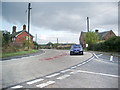 Road junction at Preston Brockhurst