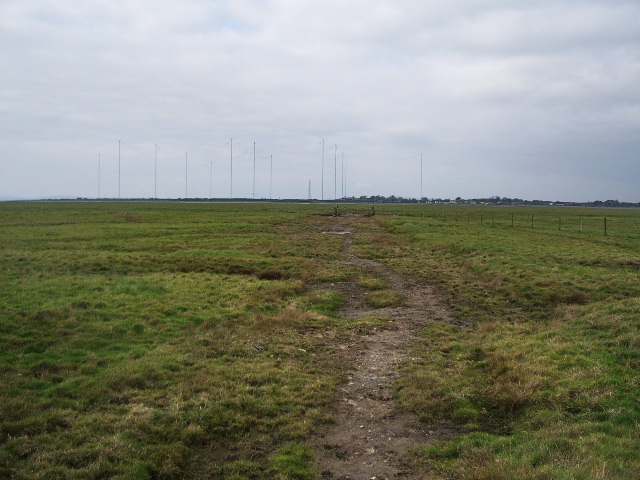 Track/footpath to Newton Marsh