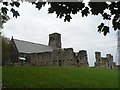 NZ3365 : Jarrow: remains of monastery by Chris Downer