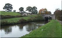 SJ9453 : Hazelhurst Junction, Caldon Canal, Staffordshire by Roger  D Kidd