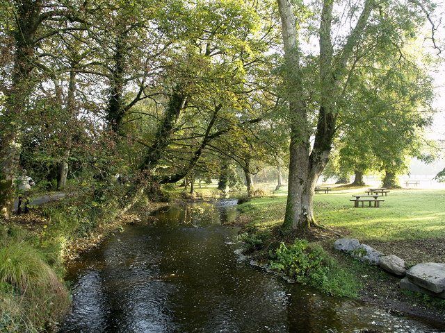 Blarney River in Blarney Castle's Grounds