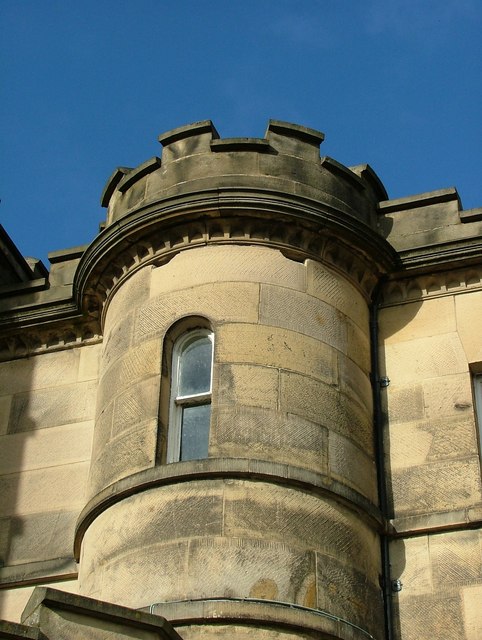 Turret at Willersley Castle, Cromford