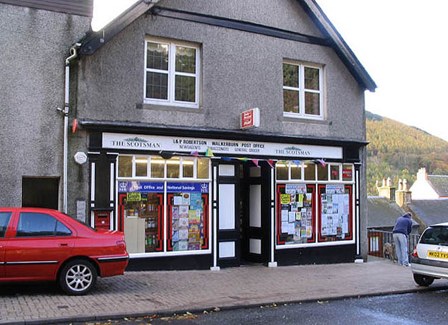 Walkerburn Post Office © Walter Baxter :: Geograph Britain and Ireland