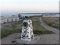 Aberdeen: graffitied trig point