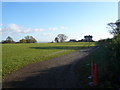 View towards the Black-a-moor Inn