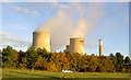 Cooling towers in early morning light