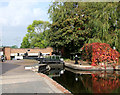 SJ9210 : Gailey Lock and Bridge 79, Staffordshire and Worcestershire Canal by Roger  D Kidd