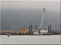 J3778 : Dredging at the Victoria Channel by Rossographer
