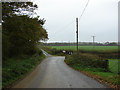 Road junction north of Hollafrench