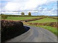 The rolling Welsh road