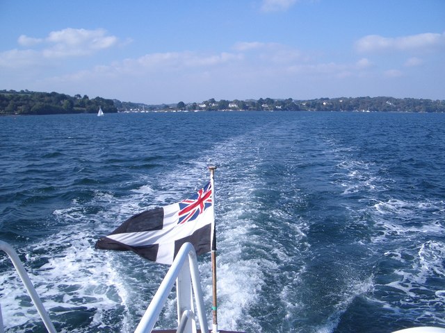 The Carrick Roads (West) in the Falmouth Estuary