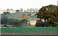 Crop Field and Landscape towards Meadowley,  Shropshire