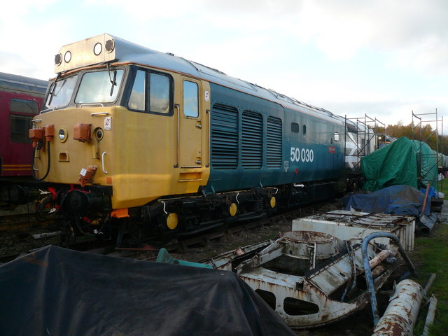 Rowsley - Peak Rail 'Class 50'
