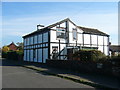 Tudor beam style house