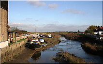 TQ7894 : Low Tide at Battlesbridge by terry joyce