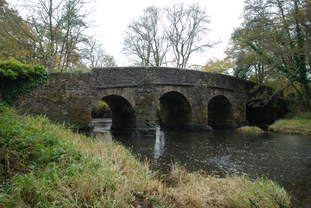 Bridge over the Tamar near Poole Farm