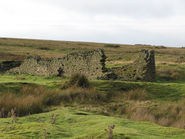 Ruins at Allenheads Smelt Mill