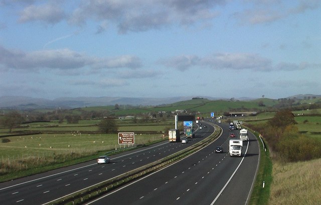 Motorway at Farleton