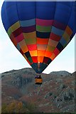 NY2906 : Hot Air Balloon At New Dungeon Ghyll (5) by Steve Partridge