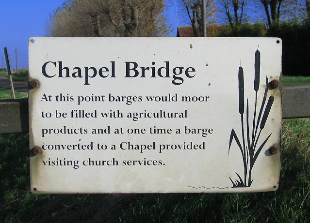 Notice affixed to Chapel Bridge