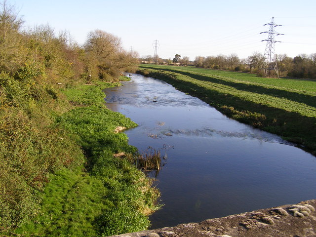 River Welland from Uffington Bridge © Brian Green :: Geograph Britain ...