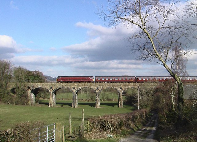 Viaduct over the River Keer at Capenwray
