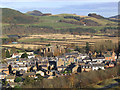 Melrose Town Centre from Quarry Hill