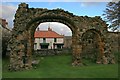 Ruins of Gatehouse to Gisborough Priory