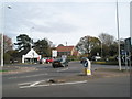 Roundabout at Bridge Road with Botley Road to the left