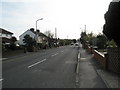 Hunts Pond Road at the southern boundary of the grid square