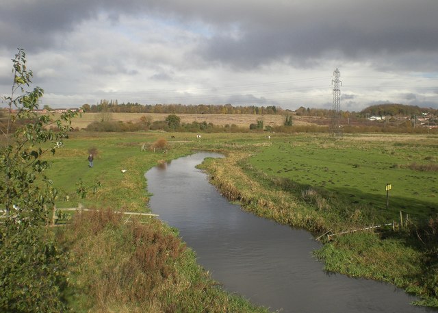 North over Bowthorpe Marsh Nature Reserve