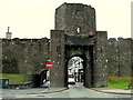 SH7777 : Conwy Town Walls by George Tod