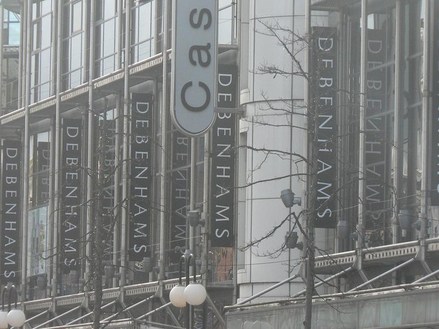 Belfast: Castle Court façade detail © Chris Downer :: Geograph Britain ...