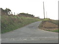 Minor road leading to Penrhyn and Bryn Farms