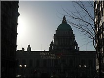 J3374 : Merry Christmas from Belfast by Chris Downer