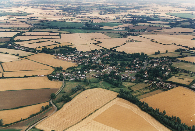Finchingfield From The Air