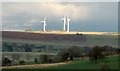 NZ0077 : Wind turbines at Matfen by Mike Quinn